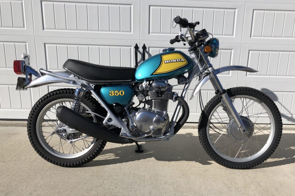1972 Honda SL350 K2 Motosport VIN SL3503007745 | Hagerty Valuation